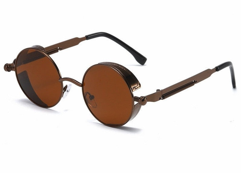 LANÇAMENTO 2023 - Óculos de Sol Vintage SteamPunk Unissex  COMPRE 1 LEVE 2 + FRETE GRÁTIS