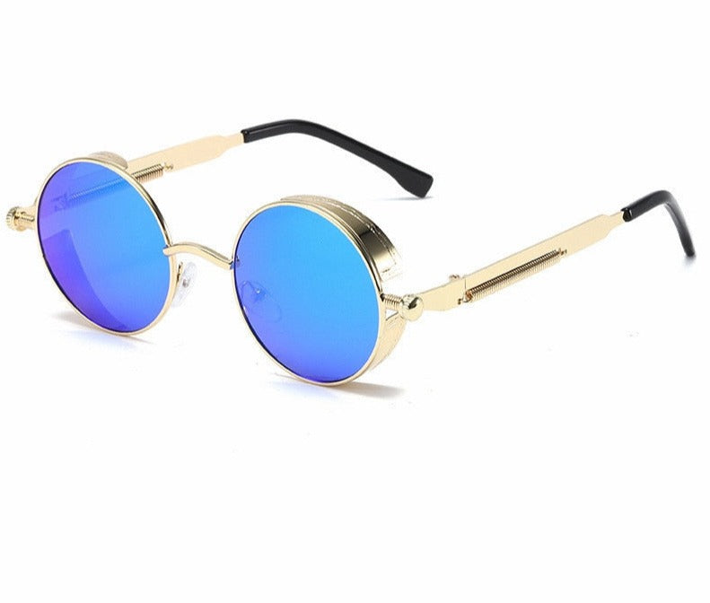 LANÇAMENTO 2023 - Óculos de Sol Vintage SteamPunk Unissex  COMPRE 1 LEVE 2 + FRETE GRÁTIS