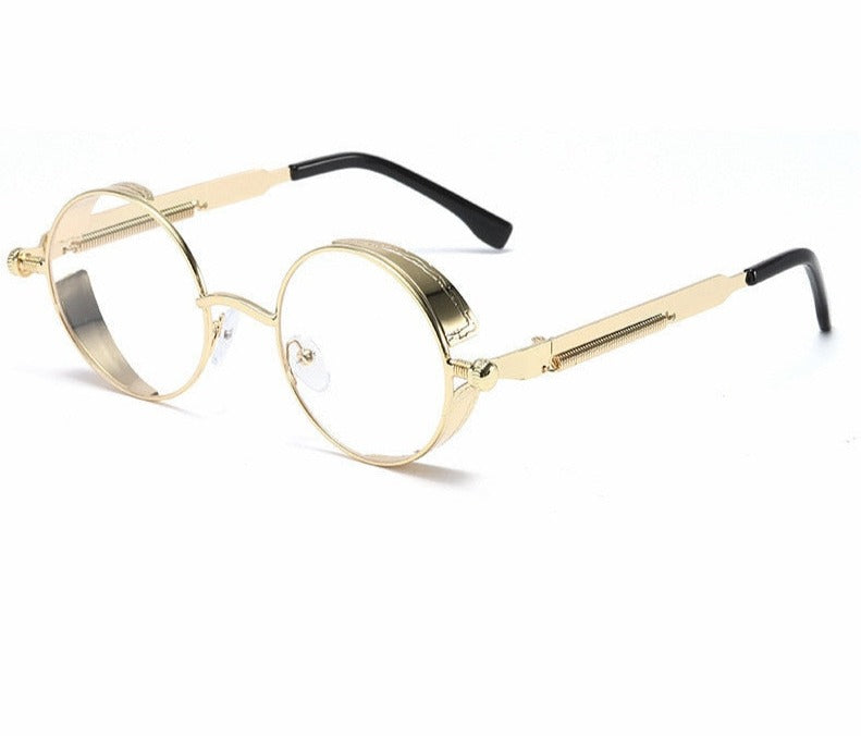 LANÇAMENTO 2023 - Óculos de Sol Vintage SteamPunk Unissex  COMPRE 1 LEVE 2 + FRETE GRÁTIS