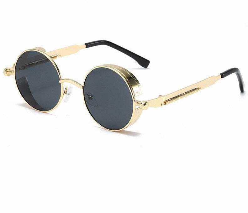 LANÇAMENTO 2023 - Óculos de Sol Vintage SteamPunk Unissex  COMPRE 1 LEVE 2 + FRETE GRÁTIS