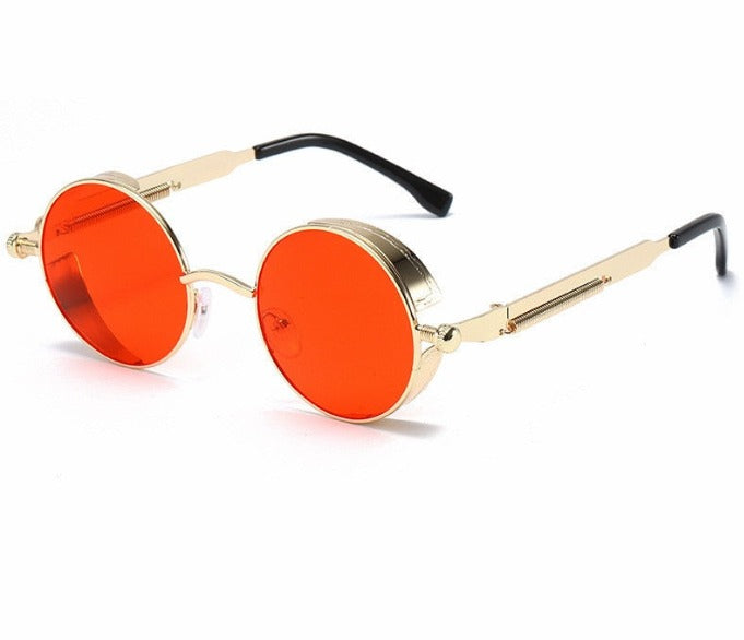 LANÇAMENTO 2023 - Óculos de Sol Vintage SteamPunk Unissex  COMPRE 1 LEVE 2 + FRETE GRÁTIS
