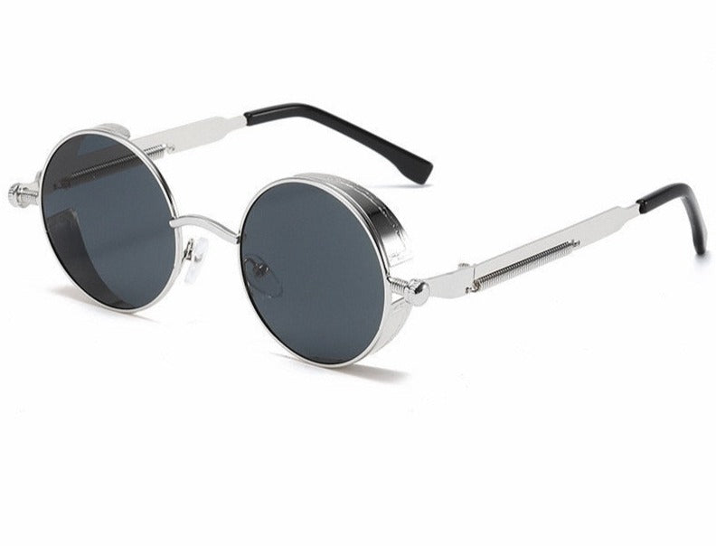 LANÇAMENTO 2023 - Óculos de Sol Vintage SteamPunk Unissex  COMPRE 1 LEVE 2 + FRETE GRÁTIS