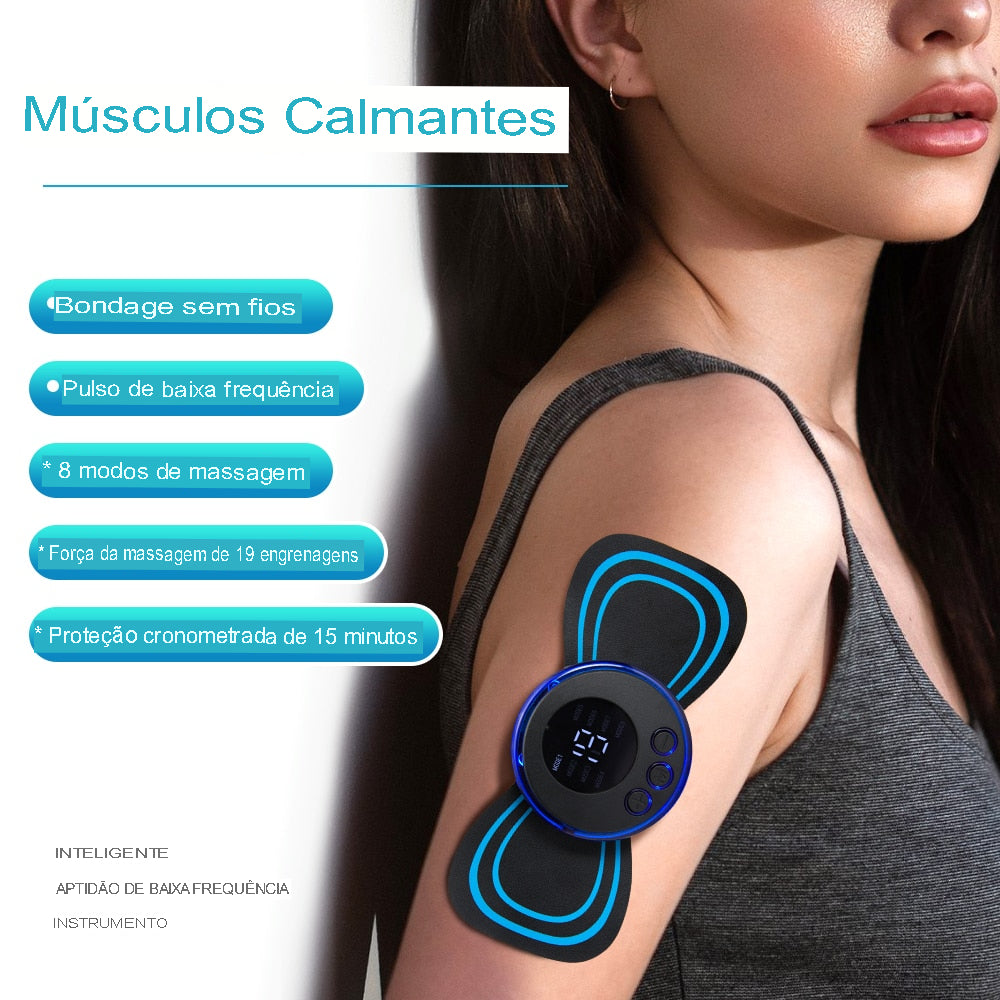 Massageador Elétrico Profissional - 19 Níveis de Intensidade - HealthSt™