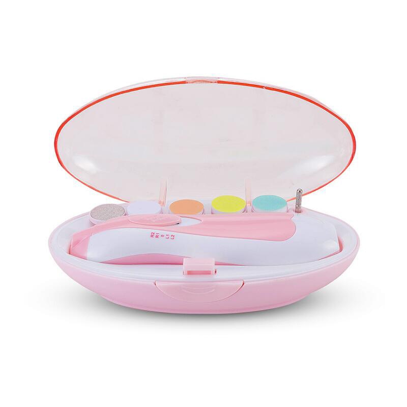 Cortador Aparador De Unha Bebê Criança Elétrico  - AnaluStoree + BRINDE DE 6 LIXAS DE REFIL