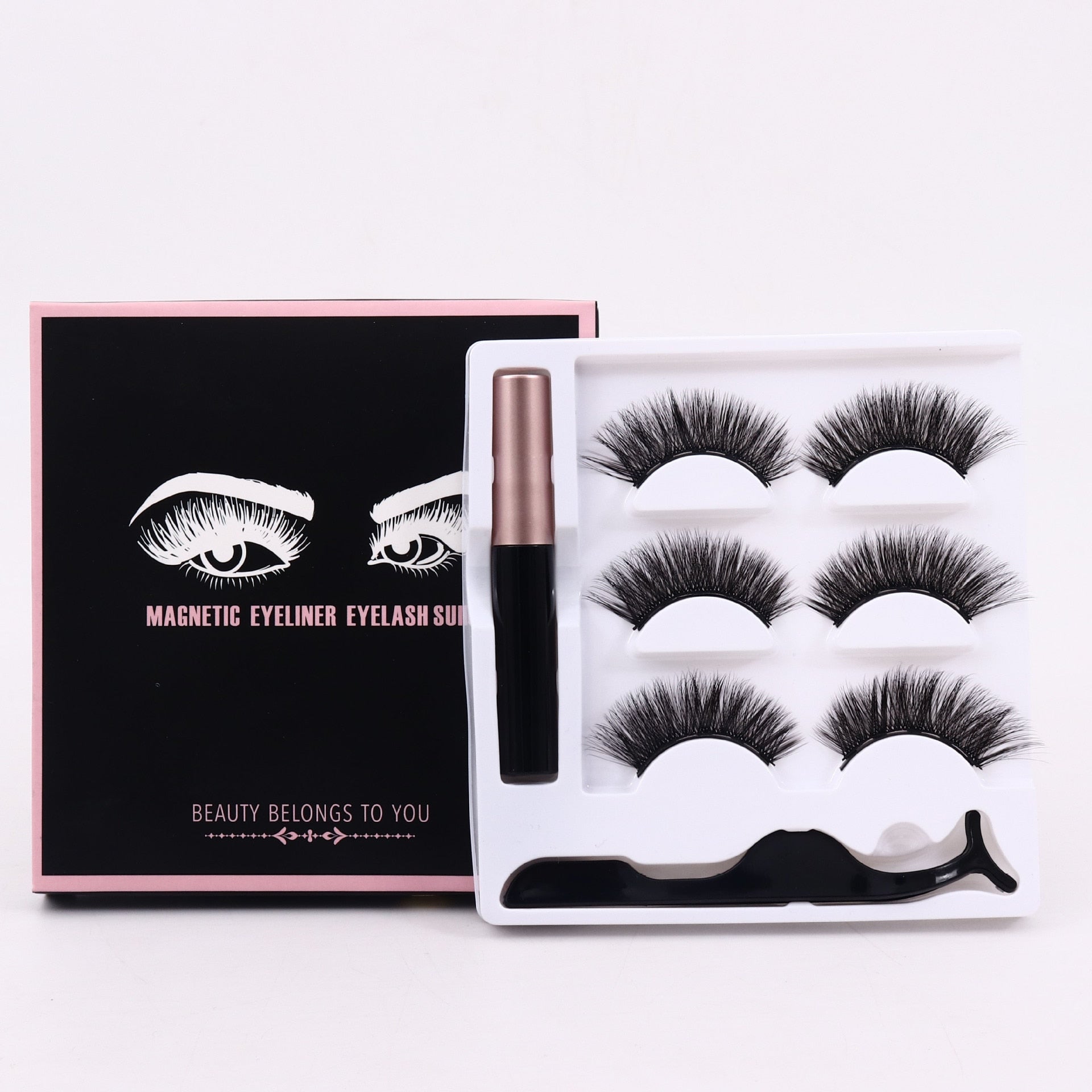 Kit Cílios Magnéticos Glamour Pague 1 LEVE 3 Pares + BRINDES EXCLUSIVOS